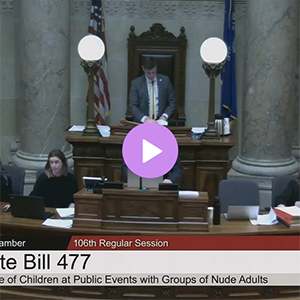 Wisconsin Senate passes anti-nudity bills